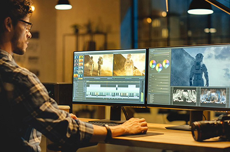 Video production team